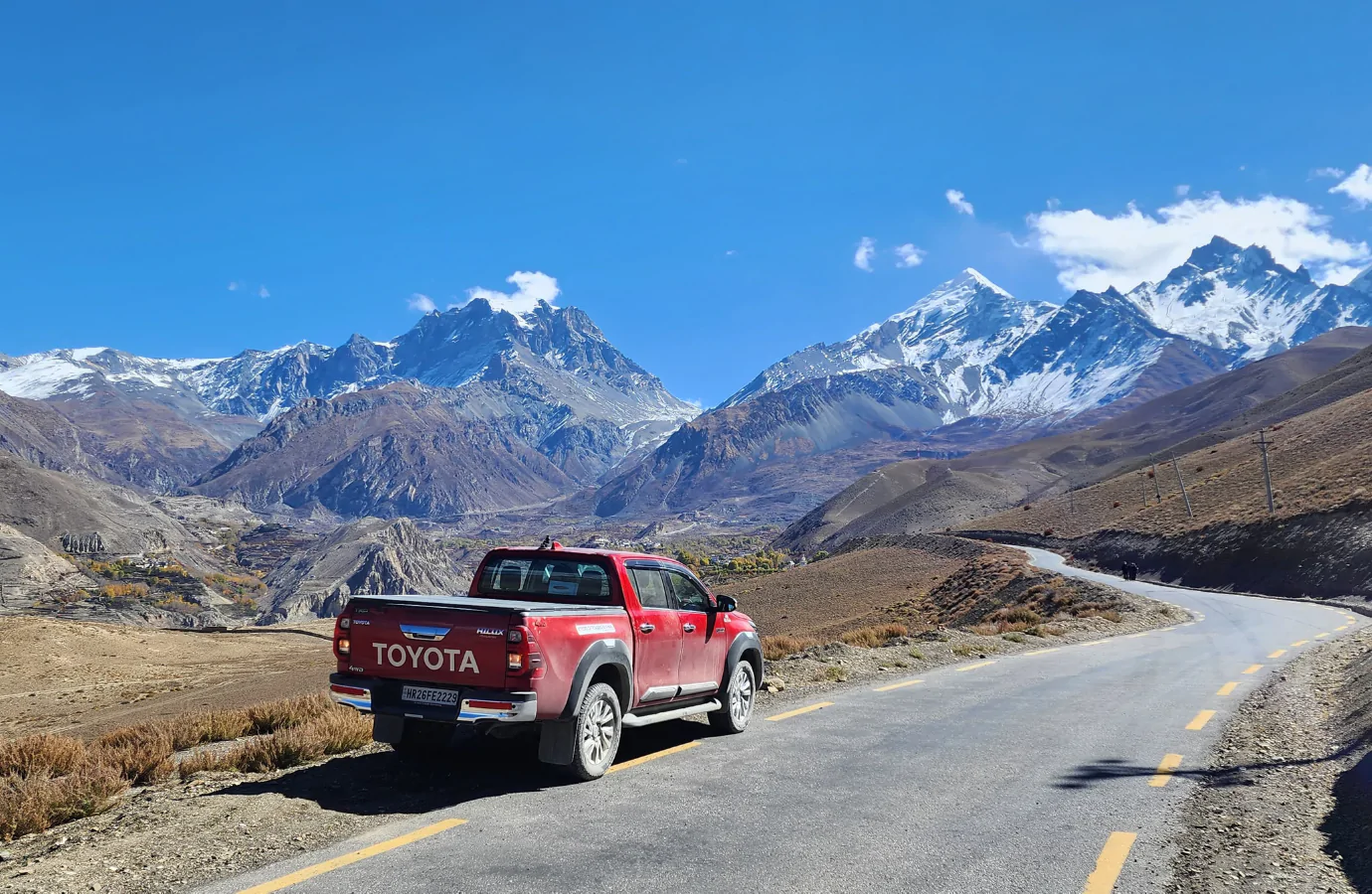 SUV Hilux self drive tour muktinath muktinath tour upper mustang lower mustang nepal