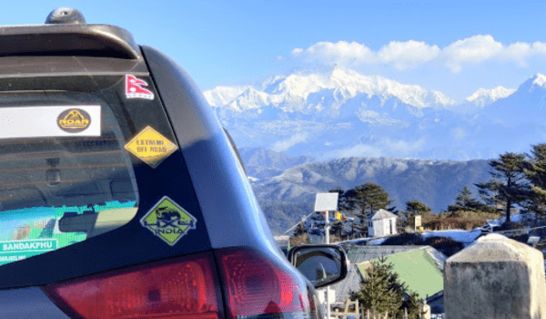 SUV self drive tour sandakphu