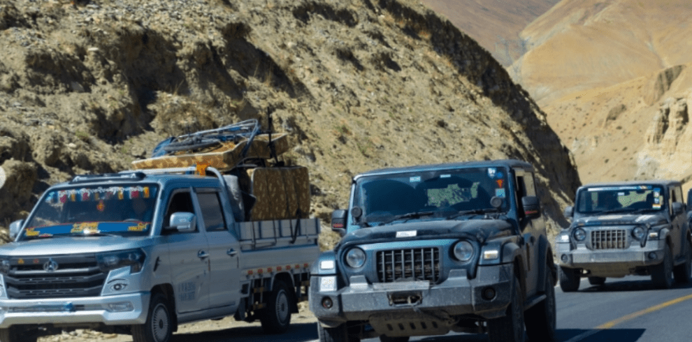 Tibet 4x4 suv self drive tour